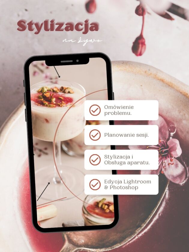 Fotografia kulinarna Twórz Mistrzowskie Kadry - Warsztat Online 1:1